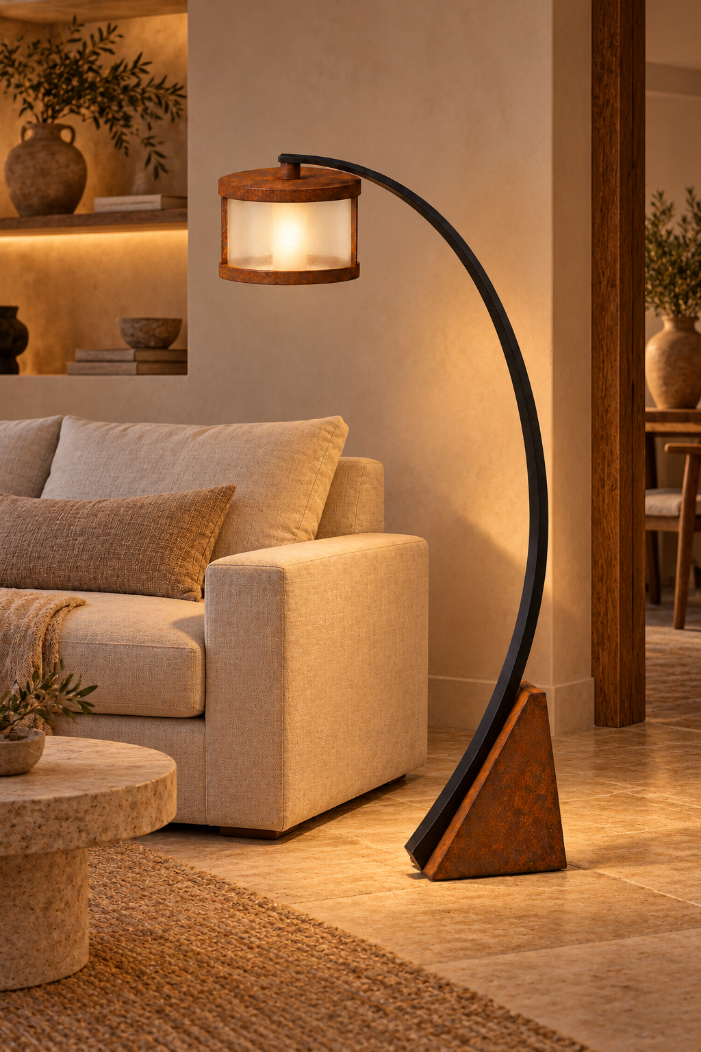Corten lambader · dijital tasarım görseli